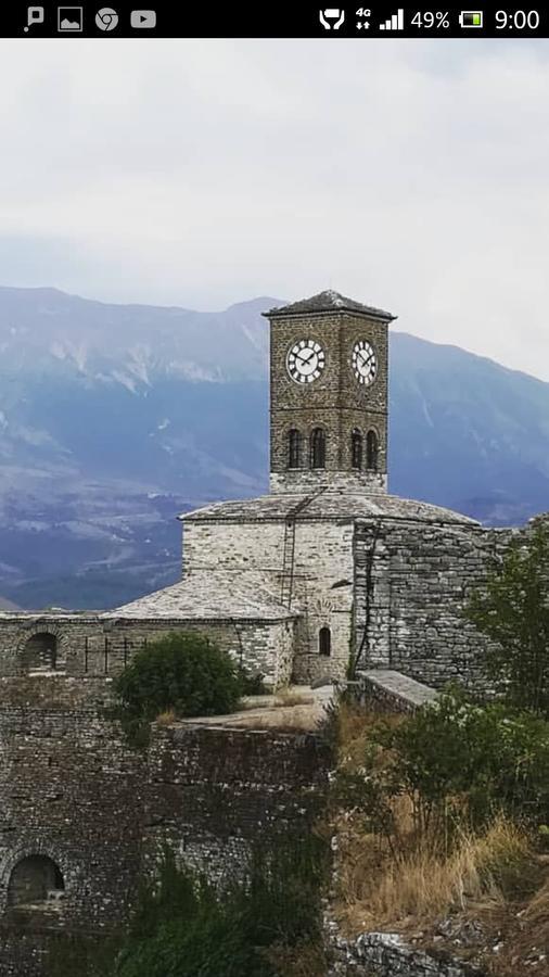 Camping Late Hotel Gjirokaster Bagian luar foto